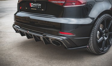 Накладка заднего бампера Audi RS3 8V Sportback FL вер.2 фото