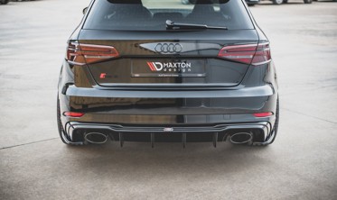 Бічні накладки заднього бампера Audi RS3 8V Sportback рестайл вер.2 фото