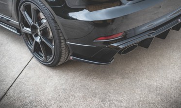 Бічні накладки заднього бампера Audi RS3 8V Sportback рестайл вер.2 фото