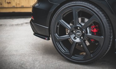 Бічні накладки заднього бампера Audi RS3 8V Sportback рестайл вер.2 фото