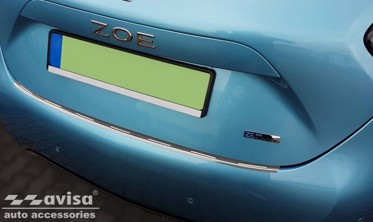 Накладка на борт заднього бампера Renault Zoe фото