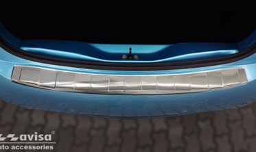 Накладка на борт заднього бампера Renault Zoe фото