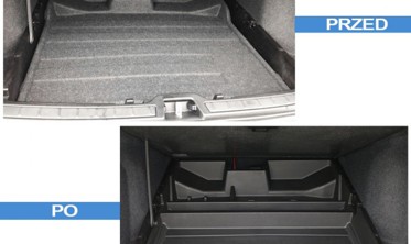 органайзер ниши запасного колеса VOLVO XC40 фото