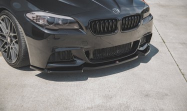 Накладка переднего бампера BMW 5 F10 / F11 М-пакет вер. 3 фото