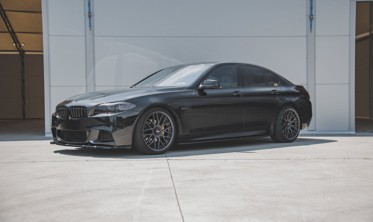 Бічні накладки під пороги BMW 5 F10/F11 М-пакет вер. 2 фото