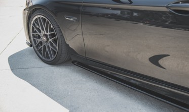 Бічні накладки під пороги BMW 5 F10/F11 М-пакет вер. 2 фото