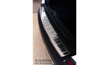 Захисна накладка на борт заднього бампера Jeep Cherokee V рестайл фото
