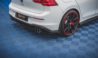 Бічні накладки заднього бампера VW Golf VIII версія GTI фото