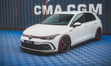 Накладка переднього бампера VW Golf 8 GTI/R-Line фото