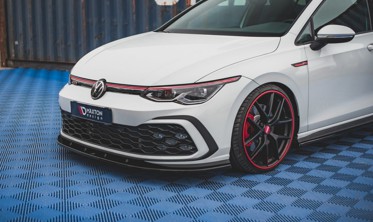 Накладка переднього бампера VW Golf 8 GTI/R-Line фото