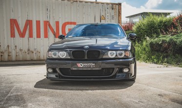Дифузор переднього бампера з іклами BMW M5 E39 фото
