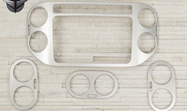 рамка мультимедиа и воздуховодов Volkswagen Tiguan 2011-2017 фото