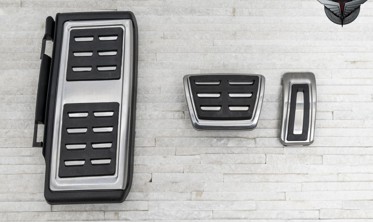 накладки на педали Audi A3 8v / Q2 / TT mk3, Seat Ateca / Leon mk3, Vw Golf VI / Passat B8 / Tiguan I / Touran II фото