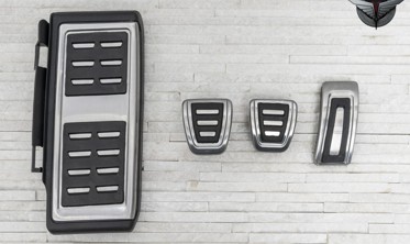 накладки на педали Audi A3 8v / Q2 / TT mk3, Seat Ateca / Leon mk3, Vw Golf VI / Passat B8 / Tiguan I / Touran II фото