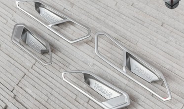 накладки внутренних ручек Volkswagen Tiguan 2016-... фото
