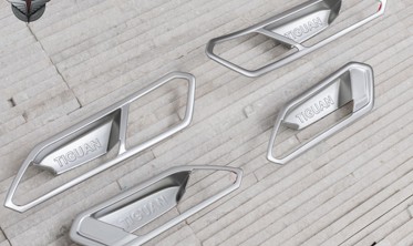 накладки внутренних ручек Volkswagen Tiguan 2016-... фото
