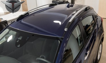 алюминиевые рейлинги на крышу HONDA HR-V II фото