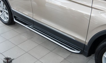 пороги-підніжки бічні TIGUAN 2016-... фото