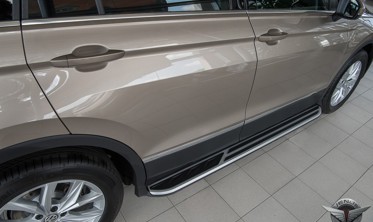 пороги-підніжки бічні TIGUAN 2016-... фото