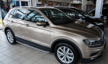 пороги-підніжки бічні TIGUAN 2016-... фото