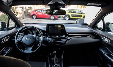 накладки внутренних ручек TOYOTA C-HR 2016-... фото