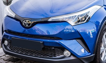 хром накладки на противотуманки Honda C-HR 2016-... фото