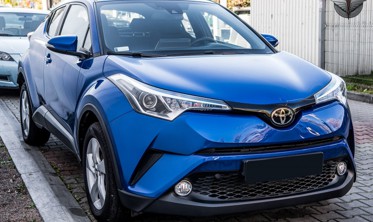 хром накладки на противотуманки Honda C-HR 2016-... фото