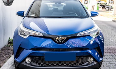 хром накладки на противотуманки Honda C-HR 2016-... фото
