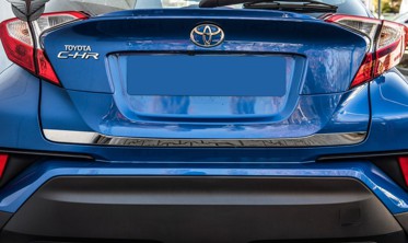 хром накладка на крышку багажника Honda C-HR 2016-... фото