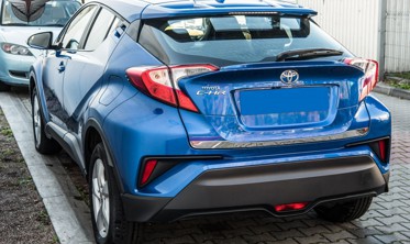 хром накладка на кришку багажника Honda C-HR 2016-... фото