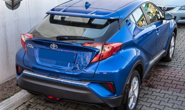 защитная накладка на бампер Toyota C-HR фото