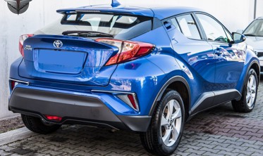 хром накладки на задні протитуманки Honda C-HR 2016-... фото
