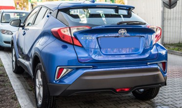 хром накладки на задні протитуманки Honda C-HR 2016-... фото