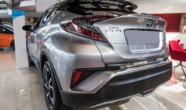защитная накладка на бампер Toyota C-HR фото
