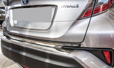 защитная накладка на бампер Toyota C-HR фото