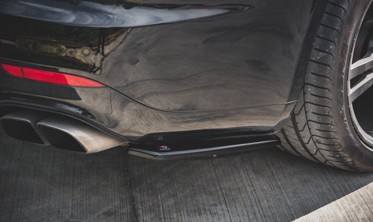 Боковые накладки заднего бампера Porsche Panamera Turbo 970 послерестайл фото