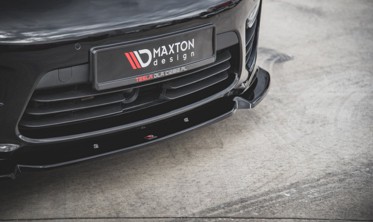 Накладка переднего бампера Porsche Panamera Turbo 970 рестайл вер. 1 фото