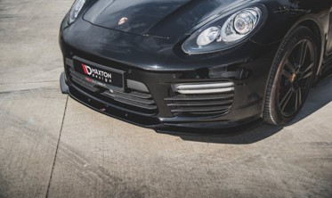 Спойлер на передний бампер Porsche Panamera Turbo 970 рестайл вер. 2 фото