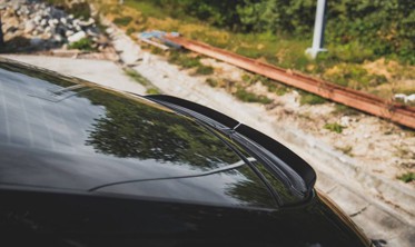 Спойлер крышки багажника Porsche Panamera Turbo 970 фото