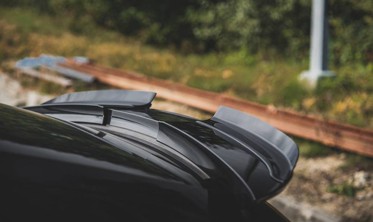 Спойлер крышки багажника Porsche Panamera Turbo 970 фото