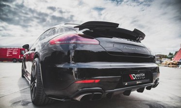 Спойлер крышки багажника Porsche Panamera Turbo 970 фото
