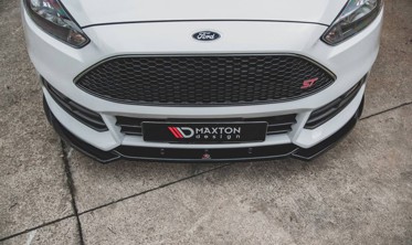 Передня накладка на бампер Ford Focus ST MK3 рестайл вер. 5 фото