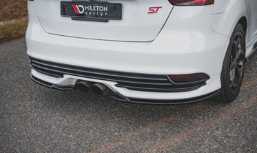 Боковые накладки заднего бампера Ford Focus ST MK3 рестайл вер. 2 фото
