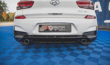 Накладка заднього бампера Hyundai I30 N MK3 Hatchback вер. 3 фото