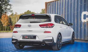 Накладка заднього бампера Hyundai I30 N MK3 Hatchback вер. 3 фото