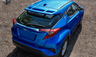 алюмінієві рейлінги на дах TOYOTA C-HR фото