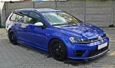 Накладки под пороги Volkswagen Golf VII R / R-Line  фото