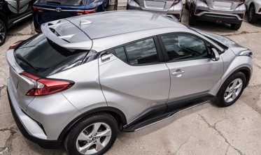 пороги-підніжки бічні TOYOTA C-HR тип 3 фото