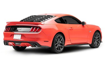 Накладка (жалюзи) на заднее стекло Ford Mustang 2015- фото
