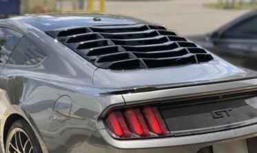 Накладка-жалюзи на заднее стекло Ford Mustang 2015- фото